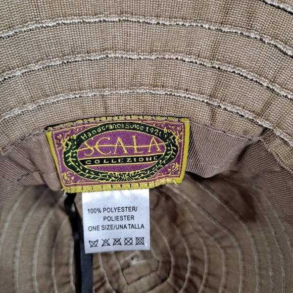 Scala Collezioni Wide Brim Hat - Picture 4 of 5